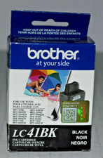 Brother Black LC41BK LC41 NEW Genuine Original Ink Cartridge for MFC and more