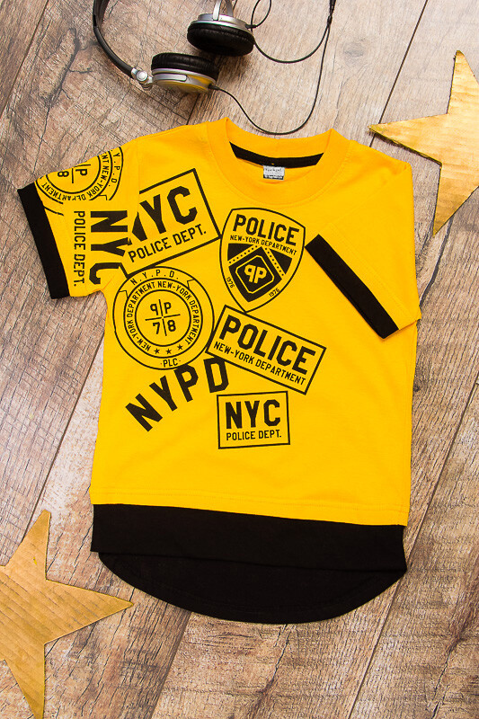 T-Shirt (boys), Summer,  Nosi svoe 612101 (zhovtyj)