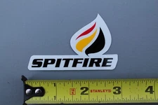 SPITFIRE Skateboard Wheels Clear 90's Rare OG GB5 Vintage Skateboarding STICKER