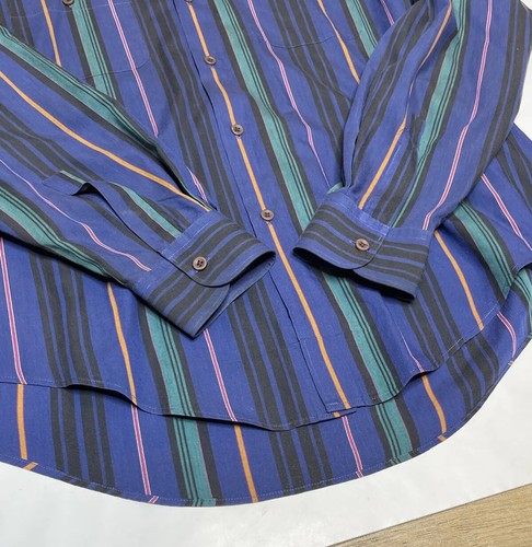 Vintage Yves Saint Laurent YSL Mens Button Up Dress Shirt Size XL - Picture 6 of 8