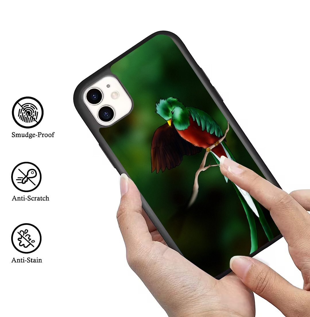 Quetzal Of Guatemala Anti scratch Cover For Apple iPhone Samsung Galaxy Motorola