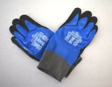 Showa S-TEX 377 Blue Palm Coated Black Cut Resistant Safety Work Gloves 10/XXL