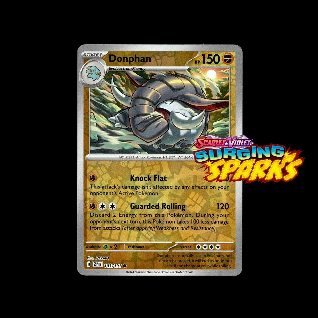 Donphan Pokémon TCG Cards for sale | eBay