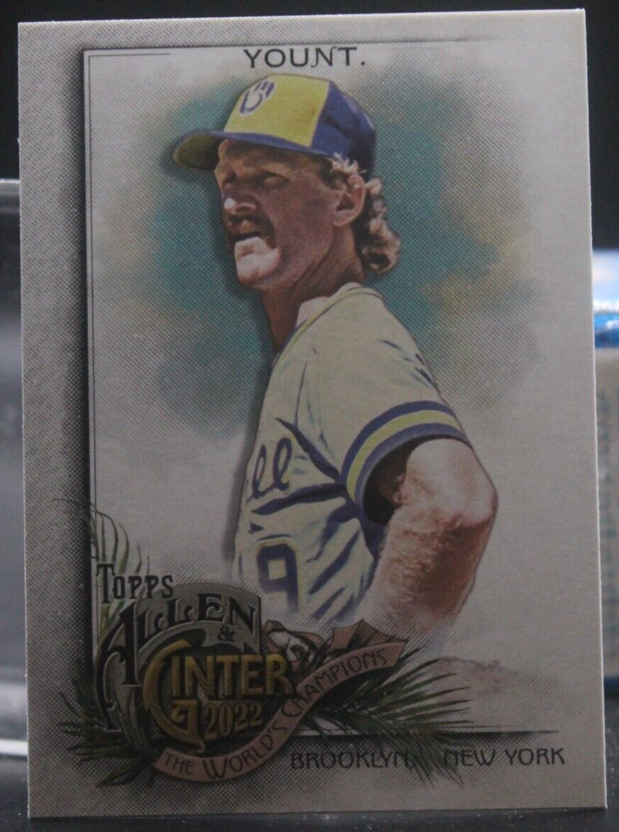 Robin Yount (Brewers/HOF) - 2022 Topps Allen and Ginter #89