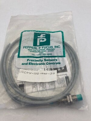 PEPPERL+FUCHS NCN4-12G-M40-Z0 INDUCTIVE SENSOR 4MM 2-WIRE DC NIB