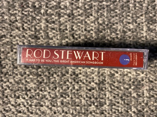 Cassette Tape New Sealed 2002 Rod Steward. The Great American Songbook - Picture 3 of 3