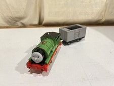 Thomas and Friends Trackmaster Motorized Percy with Flipping Coal Car