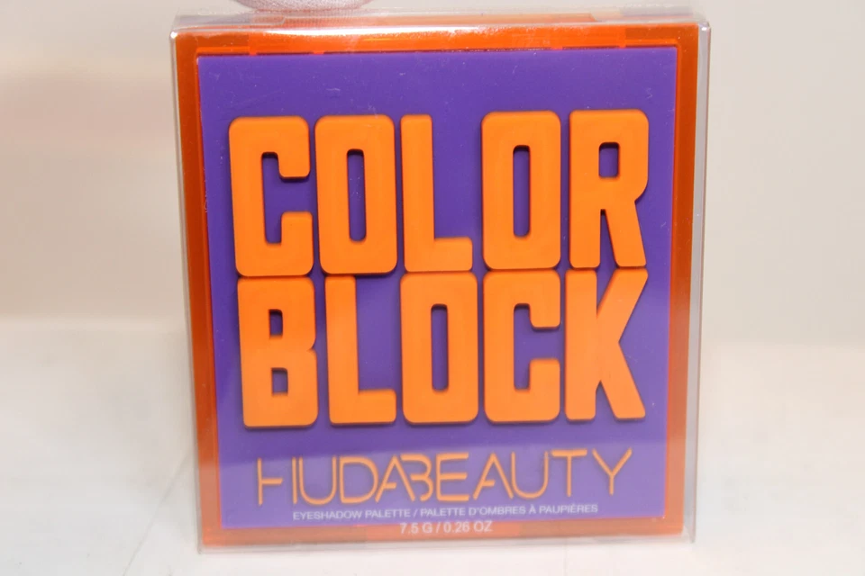 HUDA BEAUTY Color Block Obsessions Orange Purple Eyeshadow Palette Hudabeauty - Image 2 of 4