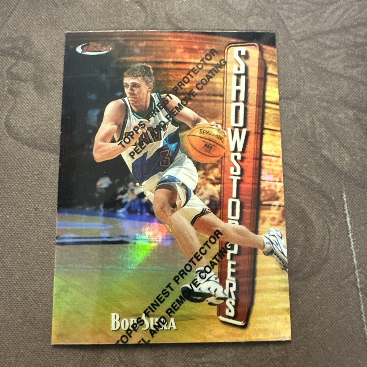 1997-98 Topps Finest Showstoppers Bob Sura Refractor #175 (w