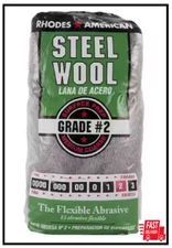 Homax Medium Coarse Grade #2 Steel Wool (12-Pad)