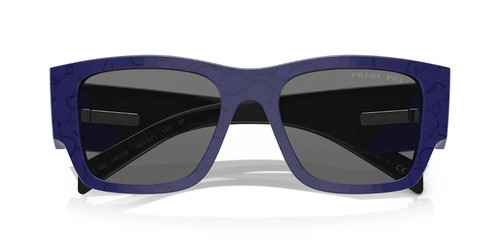 PRADA PR 10ZS 18D5Z1 BALTIC MARBLE DARK GREY MEN POLARIZED SUNGLASSES AUTHENTIC - 第 6/7 張圖片