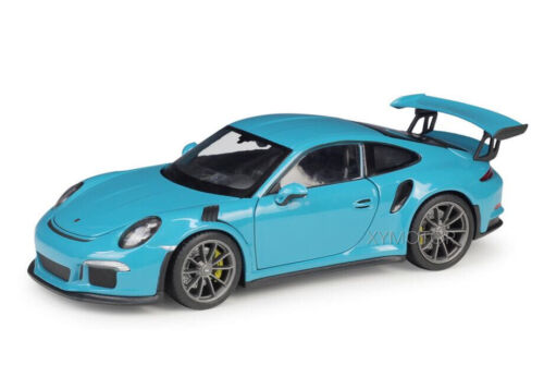NEW 1/24 Porsche 911 997 GT3 RS Welly 22495 Diecast Model Racing Car Gift Colors - Picture 12 of 18