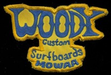 Woody Custom Surfboads Mowaa Patch CT-4