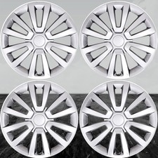 16 12 Spoke Silver Wheel Covers Fits 2012-2019 Volkswagen Beetle