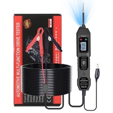 Power Circuit Probe Tester,6V/12V/24V DC Tester Automotive,Test Black