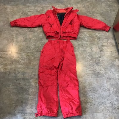 Vintage Killy Two Piece Snow Suit Snowboarding Skiing New Red