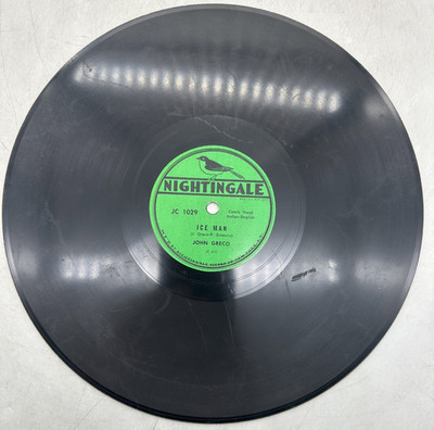 John Greco Ice Man / A Day At The Ball Game Nightingale JC 1029 G+