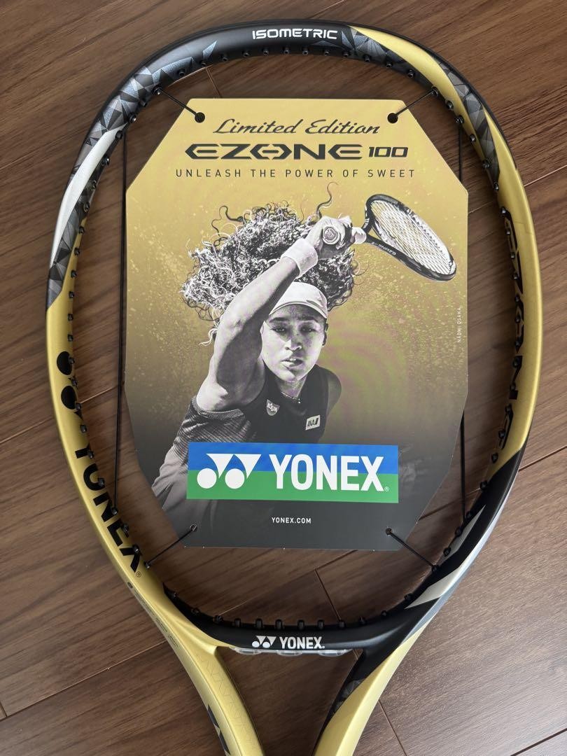 ラケット(硬式用) YONEX EZONE100 NAOMI OSAKA LIMITED 2020 YONEX 2020 EZone 100 Naomi Osaka LE - 4 3/8