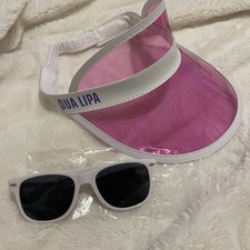 Dua Lipa Sun Visor & Sunglasses