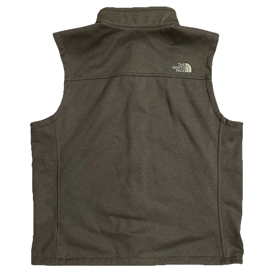 The North Face Ridgewall Vest Windwall Soft Shell Zip Up Penske Logo Men Size XL - Image 2 of 4