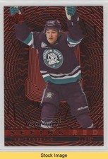 2023-24 Upper Deck Extended Series Seeing Red Trevor Zegras #SR-49 READ 3d2