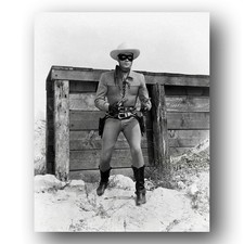 Clayton Moore Photo 8x10 The Lone Ranger TV Series 1950s Publicity Still