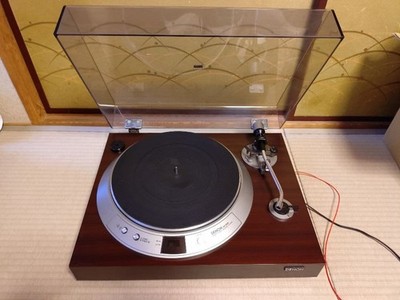 Denon DP-1200 Turntable record Vintage Direct drive player Brown From Japan