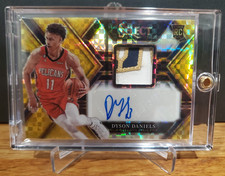 DYSON DANIELS SELECT GOLD RPA # /10 NICE PATCH SSP!!!