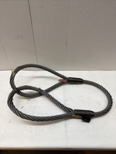 1-1/4" x 6' Standard Eye Wire Rope Sling - 6x37 Steel Core Wire Rope