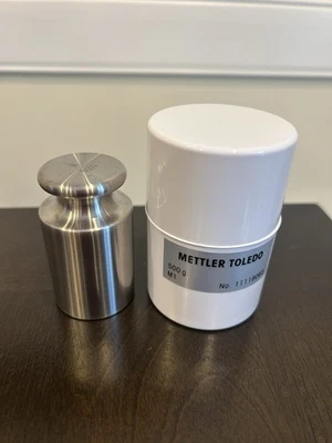Mettler Toledo 500g Calibration Weight for Digital Scale Class M1 Carbon Steel