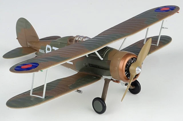 36458 Modelo Fácil Gladiador Mk I 1/72 Modelo K6135 RAF Nº112 (Tiburón) Cuadrado Foto 2 de 2