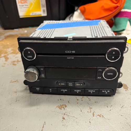 Ford Edge 2010 OEM Radio CD 6-Disc MP3 AM FM Head Unit 8T4T-18C815-FF Black