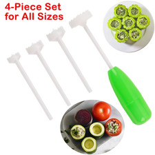 Zucchini and Eggplant Corer Tomato Seeds Remover Pitter Fruit Core Seed Remover 