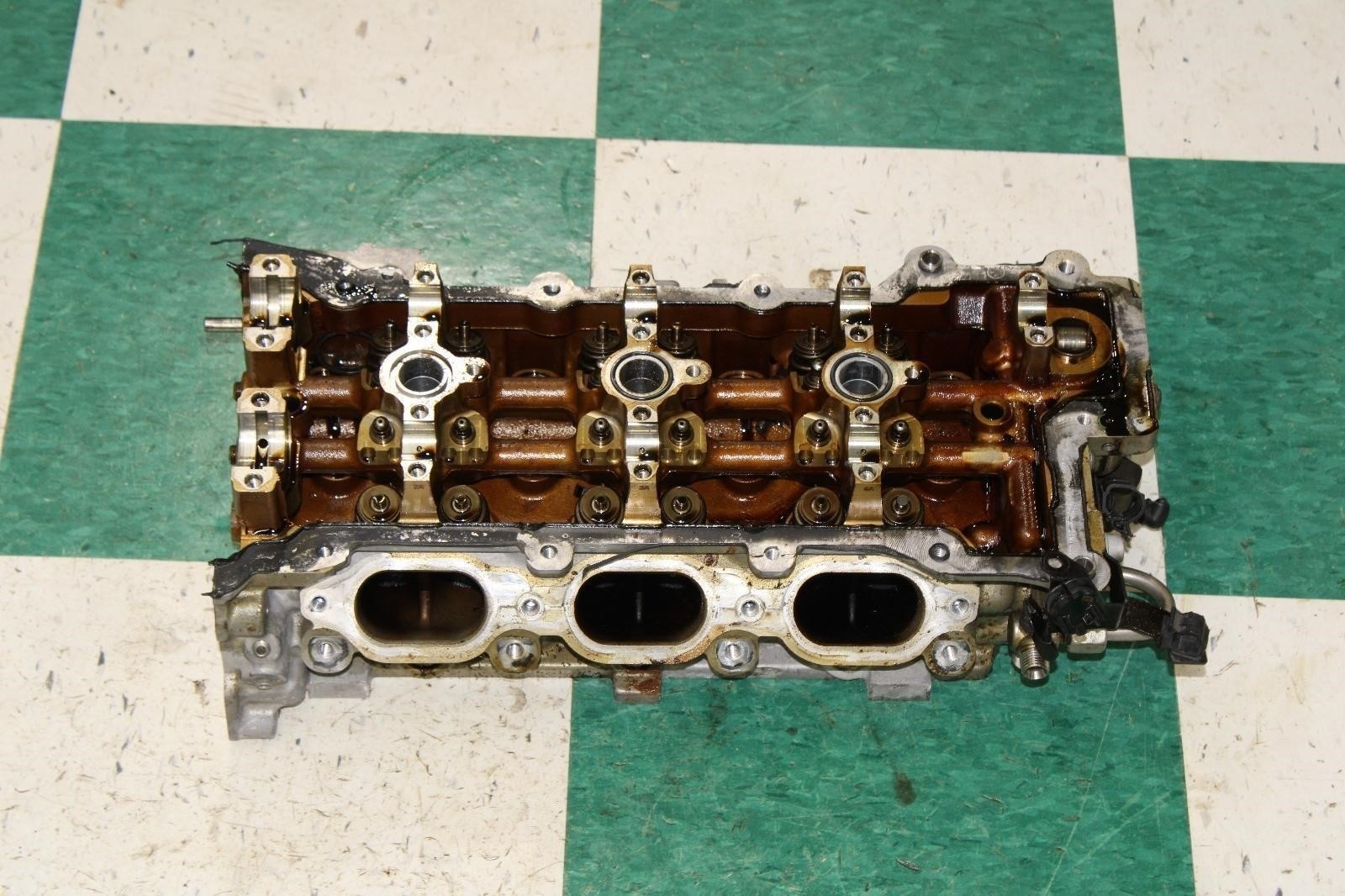 14-17 GHIBLI 3.0L Twin Turbo Motor Engine Right RH Cylinder Head Factory OEM WTY