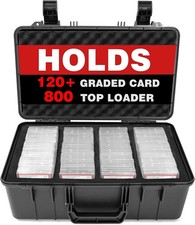 card holder storage box cases graded cards sports trading card box