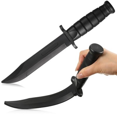 2 gefälschte weiche Messer Gummischaffen TPR Kunstsicherheitsmesser