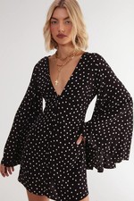 Nastygal Mono Mini Dress Womens Daywear Dresses