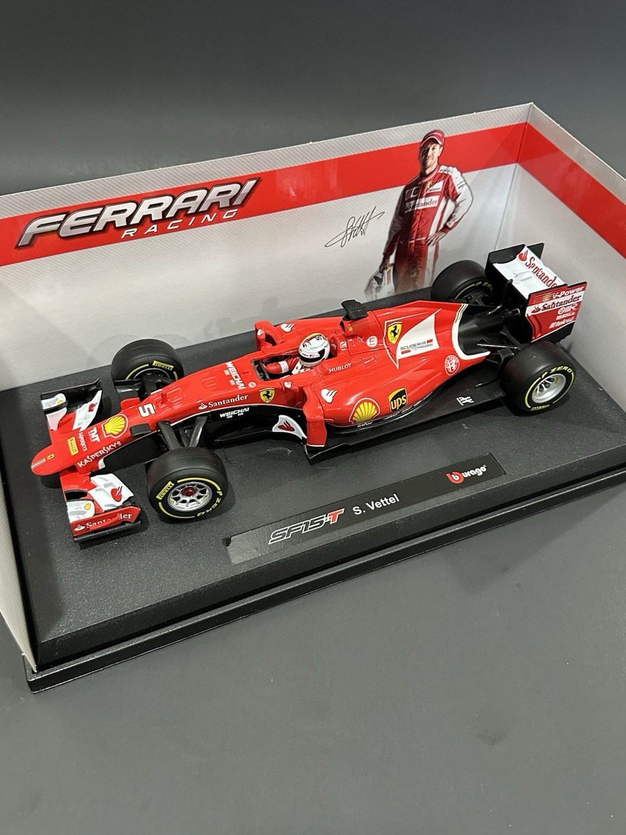 ブラーゴ 1/18スケール フェラーリ ベッテル 2015~2019 セット 2015 Bburago 1/18 Ferrari SF15T Sebastian Vettel Rare 1:18 Scale