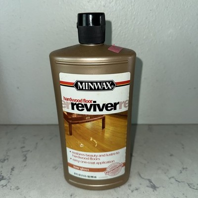 Minwax Hardwood Floor Reviver Low Gloss 32oz Restores One Coat New