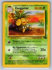 Exeggutor 35/64 Pokémon Unlimited Lightly Played, with three heads, tropical background, and move details.