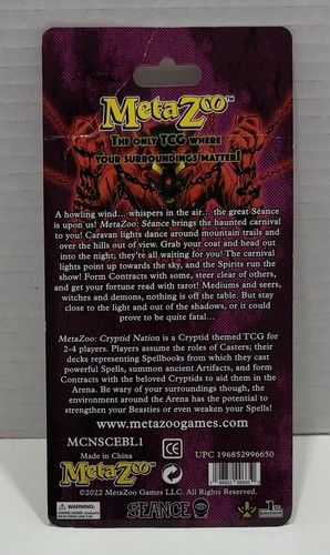 Metazoo TCG: Seance 1ª Edición Blister Pack con Moneda Sellada - Imagen 2 de 2