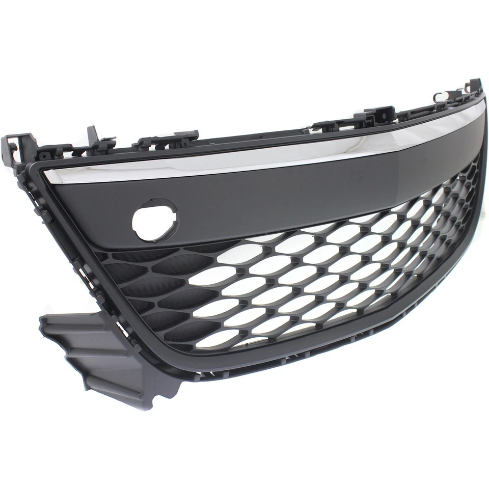 Front Bumper Grille For 2010 2011 2012 Mazda CX-7 Chrome EH44501T0H MA1036121 - Image 2 of 4