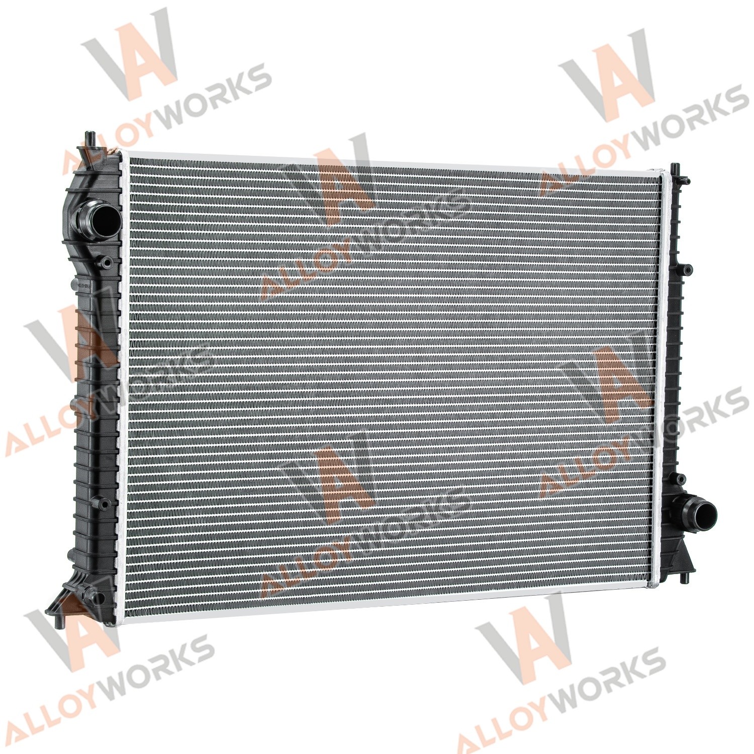 2-Core Radiator Fits 2004~2011 Bentley Continental GT GTC Flying Spur W12 6.0L
