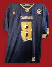 California #8 Blue Jersey Colosseum Athletics Large Football Halloween Costume