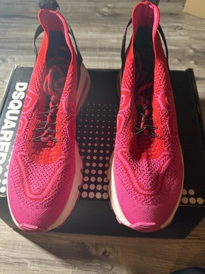 Dsquared Damen Schuhe Sneaker Gr 39 Rot-pink Top Zustand