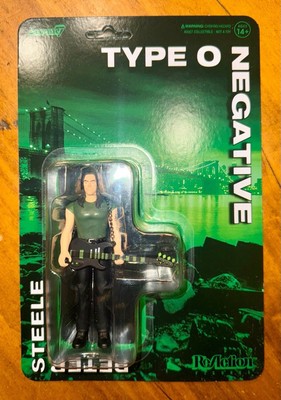 Super7 ReAction Peter Steele Type O Negative World Coming Down Ltd Ed Figure RAR
