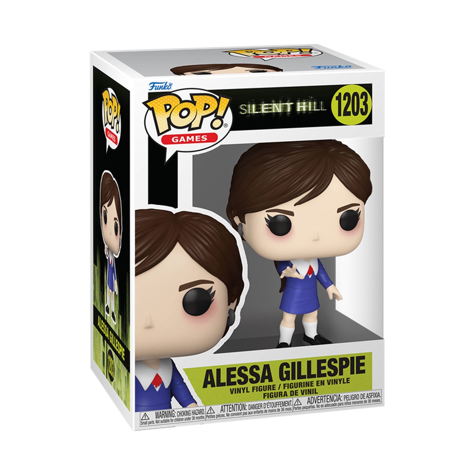 Funko Pop Alessa Gillespie (1203) Silent Hill Horror Game Vinyl Figure Figurine
