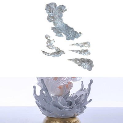 Rauch Effekt Modell Puppe Szene Requisiten für Actionfigur Wohnzimmer Tischplatte