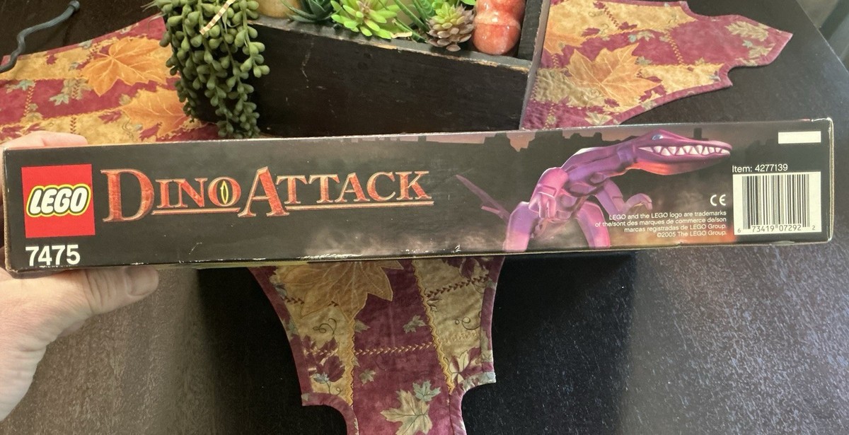 LEGO Dino Attack: Fire Hammer Vs. Mutant Lizards (7475) for sale