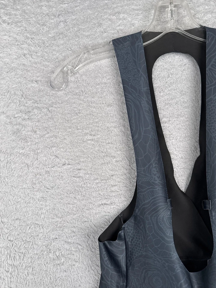 Pearl Izumi Culotte con tirantes para mujer Grande Negro Gris Acolchado Ciclismo Gamuza Bicicleta de carretera Foto 3 de 4